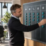 En supportmedarbejder placerer en sag i en særskilt kanal til menneskelig vurdering på en routing-tavle.